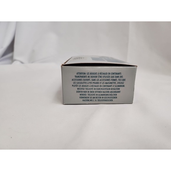 NIB VTG Partylite PUMPKIN SPICE Universal Tealights Lot of 12 3040 V0440 57V01 - Picture 6 of 9